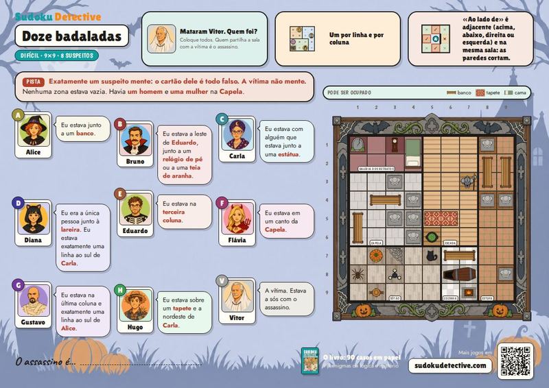Doze badaladas · A mansão assombrada