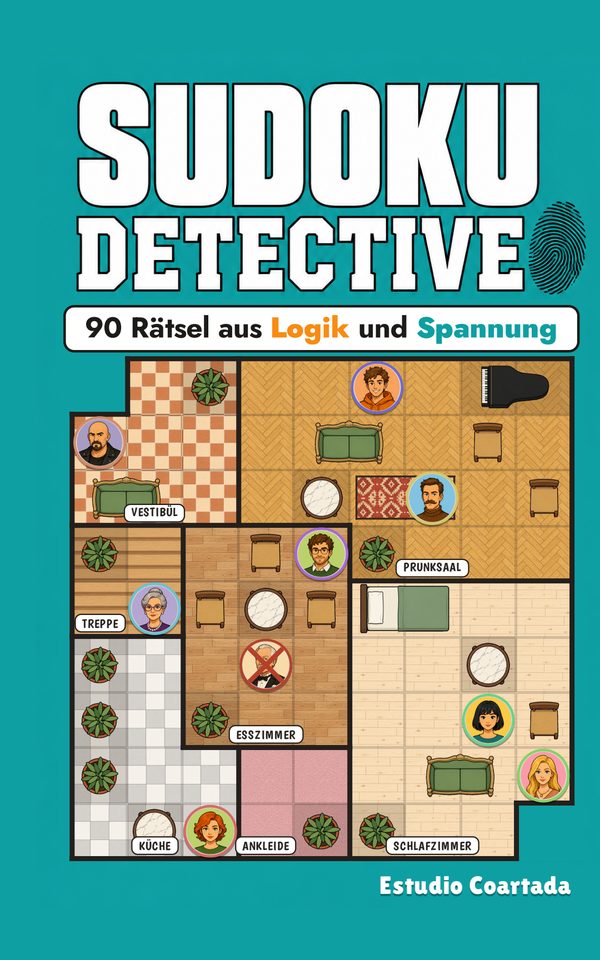Sudoku Detective · 90 Logik- und Kriminalrätsel