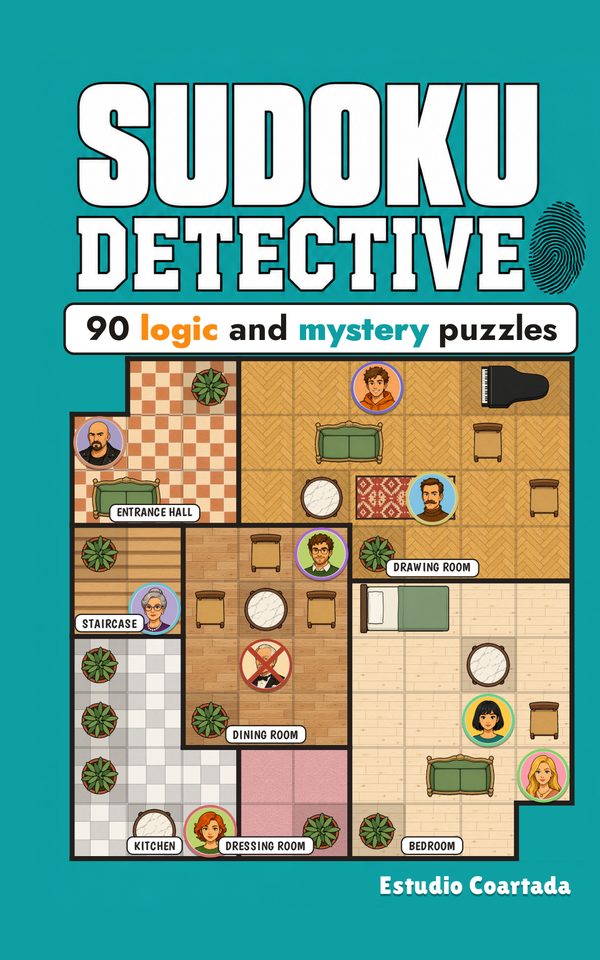 Sudoku Detective · 90 logic and mystery puzzles