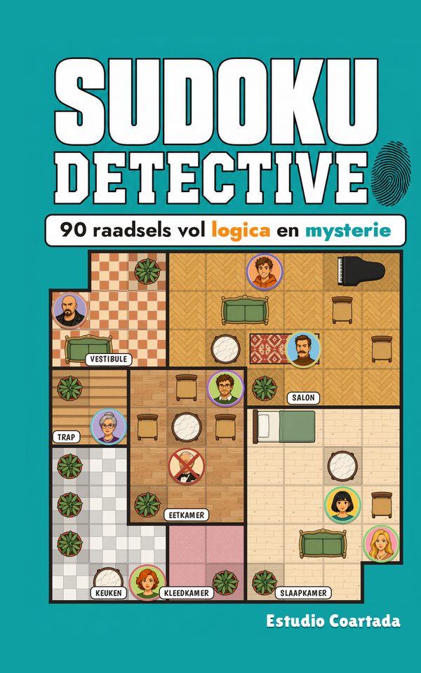 Sudoku Detective · 90 logica- en mysteriepuzzels